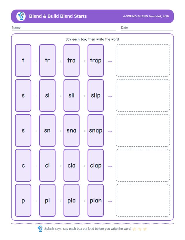 Blend and Build 4-Sound Blend Starts: sample page 3