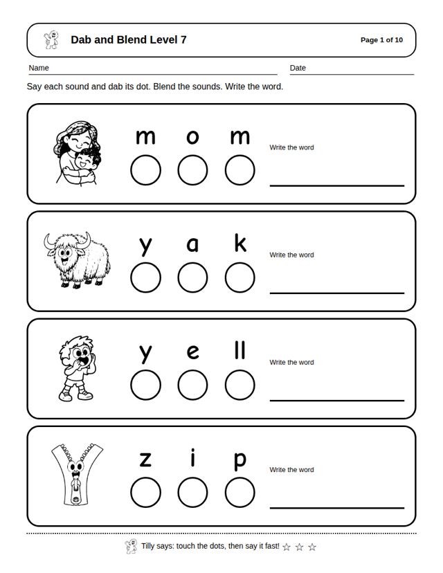 Dab and Blend Level 7: sample page 4