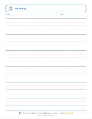 Lined paper generator
